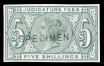 Stamp of Great Britain » Revenues 1865-96 Revenue stamps on 4 pages, 41 higher value