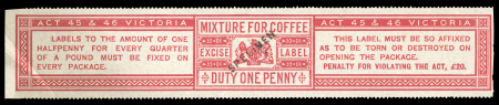 Stamp of Great Britain » Revenues 1804-97 Medicine Duty labels on pages with 1804 Barclay