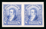 Stamp of Argentina » General issues Argentina 1880-90 proofs collection