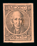 Stamp of Mexico » 1868 "Full Face" Hidalgo Issues 1868-72 Full Face Hidalgo stamp accumulation