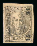 Stamp of Mexico » 1868 "Full Face" Hidalgo Issues 1868-72 Full Face Hidalgo stamp accumulation