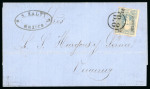 Stamp of Mexico » 1868 "Full Face" Hidalgo Issues 1868 Full Face Hidalgo Mexico district overprints postal history