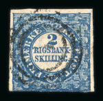 Stamp of Denmark » Collections 1851-1882, in glassines nice accumulation of hundreds