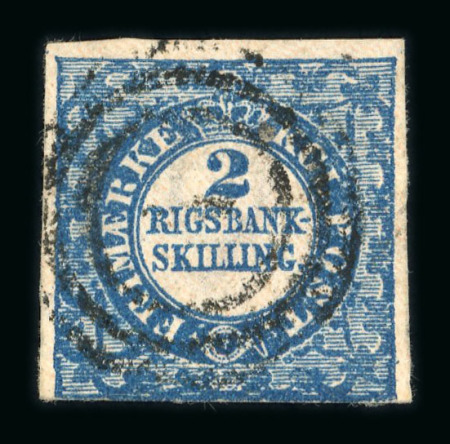 Stamp of Denmark » Collections 1851-1882, in glassines nice accumulation of hundreds