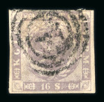 Stamp of Denmark » Collections 1851-1882, in glassines nice accumulation of hundreds