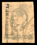 Stamp of Mexico » 1856-61 "Hidalgo" Issues Chihuahua 1/2r group of three with different cancels 