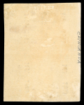 Stamp of Mexico » 1864 "Eagle" Issue Chihuahua 1/2r lilac, 1r blue (both consignment 169-1865), and 2r yellow (#50-1866) trio of mint blocks of four