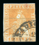 Stamp of Italian States » Tuscany 1851-1860, very fine collection of 47 mint (*) and