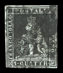 Stamp of Italian States » Tuscany 1851-1860, very fine collection of 47 mint (*) and