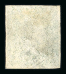 Stamp of St. Vincent St. Vincent 1862 no wmk 6d deep green imperforate variety, neatly used with "A10" barred oval