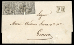 Stamp of Italian States » Collections and Lots 1804-1860, fine collection of hundreds of covers from