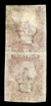 Stamp of Great Britain » Line Engraved Essays, Plate Proofs, Colour Trials and Reprints 1878-791d Red Plate 191 (CB-DB)  remarkable vertical