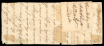 Stamp of Great Britain » Postal History 1770 Falmouth-Charleston Packet CHARLES/TOWN. Brownish-black