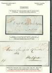 Stamp of Great Britain » Postal History Uniform Penny Post. 1843 (Aug 30) large part wrapper