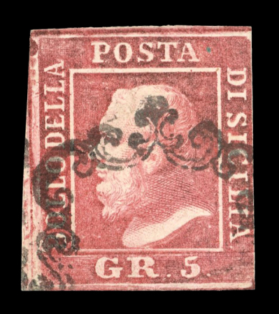 Stamp of Italian States » Sicily 1859, Ferdinand II very fine collection of 80 mint