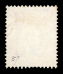 Stamp of Hong Kong Hong Kong 1904-06 wmk Multi CA $5 purple & blue green and $2 slate and scarlet 