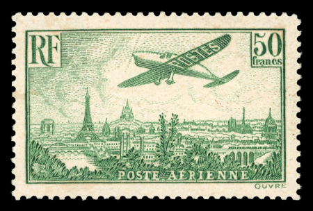 Stamp of France » Collections POSTE AÉRIENNE : intéressant stock comprenant les bonnes