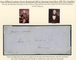 Stamp of Ireland » Historical Documents 1858 A selection of five official letters and one cover