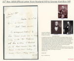 Stamp of Ireland » Historical Documents 1858 A selection of five official letters and one cover