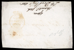 Stamp of Great Britain » 1840 Parliamentary Envelopes GB Pair of items incl. 1840 House of Commons envelope front and 1854 House of Commons wrapper