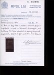 Stamp of British Guiana British Guiana 1852 Waterlow 4c black on deep blue with Demerara cds, surface abrasions and creasing as often seen
