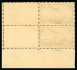 Stamp of France » Poste Aérienne 1936, PA n°14 50fr vert avion survolant Paris  neuf**