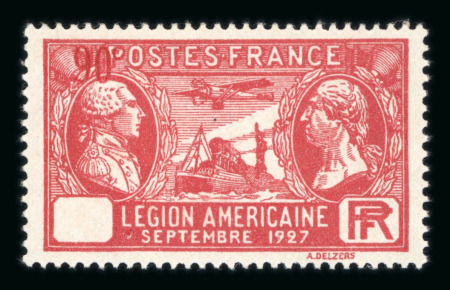 Stamp of France » Émissions à partir de 1900 1927, Légion américaine SANS LA VALEUR neuf* charnière