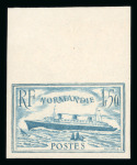 Stamp of France » Émissions à partir de 1900 1930, Le Normandie les deux valeurs n°299 et 300 NON