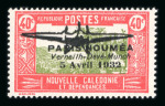 Stamp of Colonies françaises » Nouvelle-Calédonie Nouvelle-Calédonie Poste aérienne paire n°1 et 2 PARIS