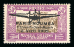 Stamp of Colonies françaises » Nouvelle-Calédonie Nouvelle-Calédonie Poste aérienne paire n°1 et 2 PARIS
