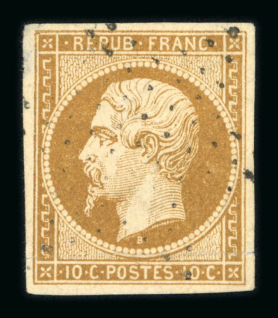 Stamp of France » Type Cérès de 1849-1850 1849-1852, petit lot de 4 classiques n°2 Cérès 15c
