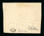 Stamp of France » Présidence de 1852 1852, n°9b Napoléon non dentelé 10c république FILET