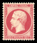 Stamp of France » Empire 1853-1862 1849 n°1 Cérès 10c bistre-jaune neuf** sans charnière