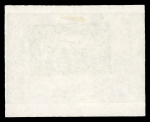 Stamp of New Guinea New Guinea 1939 Airplane £1 olive, the famous Oneglia forgery on white paper in the form of a die proof.