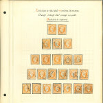 Stamp of France » Empire 1853-1862 1853-1860, Napoléon 40c, collection composée de 21