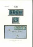 Stamp of Mexico » 1856-61 "Hidalgo" Issues 1856 HIDALGO FIRST ISSUE QUALITY collection on 12 pages