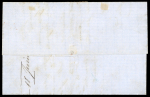 Stamp of Great Britain » Channel Islands » Jersey Jersey 1866 entire to St Malo