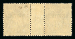 Stamp of Colonies françaises » Levant 1900, 8 piastres sur 2f bistre/azuré YT n° 7 en paire
