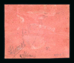 Stamp of Colonies françaises » Gabon 1889, YT n° 14 15c noir/rose neuf *, timbre rare, quelques