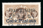 Stamp of Colonies françaises » St. Pierre et Miquelon 1942, colis postaux avec surcharge France Libre FNFL