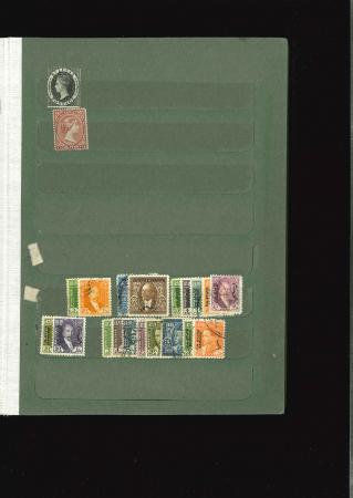Stamp of Large Lots and Collections 1849-2012 All World duplication in old medium size stockbook, noted mostly classic & semi classic, *, used