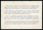 Stamp of Italy » Post Offices Abroad » Tunisia Italy 1941 international Reply coupon Lire 2,50 on 2 Lire used to Tripoli