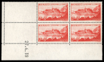 Stamp of Colonies françaises » Monaco 1935, série des Princes YT n° 185-194 en blocs de quatre