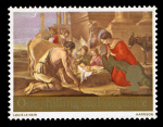 Stamp of Great Britain » Queen Elizabeth II 1967 Christmas mint n.h. group incl. 1s6d with ultramarine
