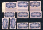 Stamp of France » Poste Aérienne 1936, poste aérienne  Burelé YT n° 15 x dix timbres