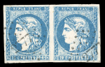 Stamp of France » Emission de Bordeaux 1870 1870, sur plusieurs plaquettes, important lot de +