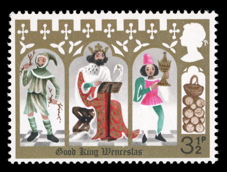 Stamp of Great Britain » Queen Elizabeth II GB 1973 Christmas 3 1/2p group of three missing colours