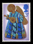 Stamp of Great Britain » Queen Elizabeth II GB 1972 Christmas 3p mint n.h. with gold omitted and 7 1/2p mint n.h. with ochre omitted