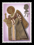 Stamp of Great Britain » Queen Elizabeth II GB 1972 Christmas 3p mint n.h. with gold omitted and 7 1/2p mint n.h. with ochre omitted