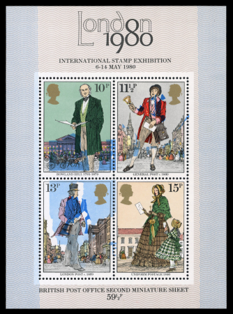 Stamp of Great Britain » Queen Elizabeth II Collection: 1957-80, specialised mint n.h. collection of QEII varieties and errors